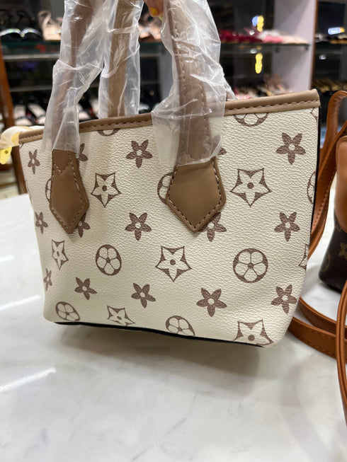 Monograms Print Mini Hand and Sling Bag